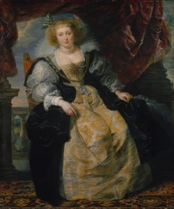 Helene Fourment „menyasszonyi ruhában” alkotó: Peter Paul Rubens