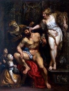 Herkules és Omphale, 1606 alkotó: Peter Paul Rubens