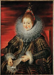 Izabella Clara Eugenia infánsnő, 1613-15 körül (olaj, fa) alkotó: Peter Paul Rubens