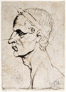 Julius Caesar, az első tizenkét Caesar közül nyolc tíz rajzából, Giovanni da Cavino érmei után (toll és tinta papíron) alkotó: Peter Paul Rubens