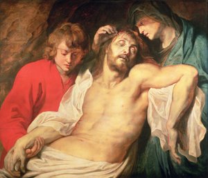 Szűz és Szent János Krisztus siralma alkotó: Peter Paul Rubens