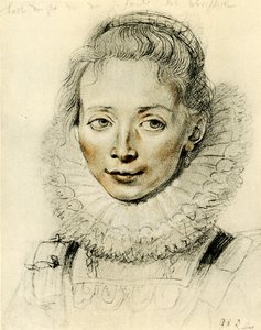Infanta Isabella szolgálólánya Brüsszelben alkotó: Peter Paul Rubens