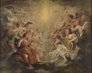 Zenealkotó angyalok alkotó: Peter Paul Rubens