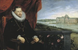 Albert osztrák főherceg portréja 15591621, Spanyol Hollandia kormányzója, kb. 1615 alkotó: Peter Paul Rubens