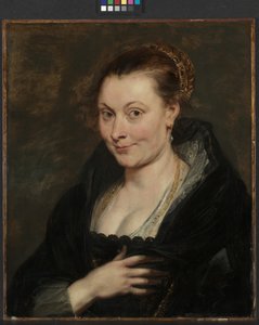Isabella Brant portréja, 1620-25 körül alkotó: Peter Paul Rubens
