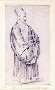 Nicolas Trigault portréja, S.J. kínai jelmezben, alkotó: Peter Paul Rubens