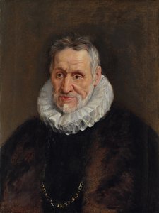 Egy szakállas férfi portréja alkotó: Peter Paul Rubens