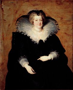 Marie de Medicis királynő portréja (olaj, vászon). alkotó: Peter Paul Rubens