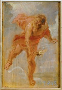 Prométheusz a tűzgyújtóval (festmény fára) alkotó: Peter Paul Rubens
