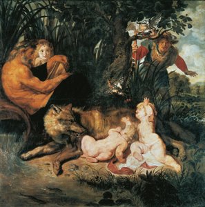 Romulus és Remus (olaj, vászon) alkotó: Peter Paul Rubens