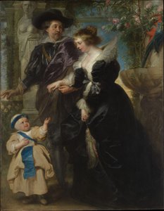 Rubens, Helena Fourment (1614-1673) és fiuk, Frans (1633-1678) alkotó: Peter Paul Rubens