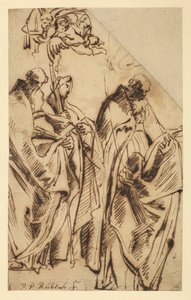 Szent Amandus és Szent Walpurga, 1610 körül alkotó: Peter Paul Rubens