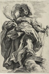 Alexandriai Szent Katalin alkotó: Peter Paul Rubens