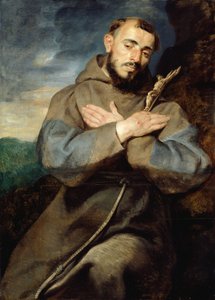 Szent Ferenc, c. 1615. alkotó: Peter Paul Rubens