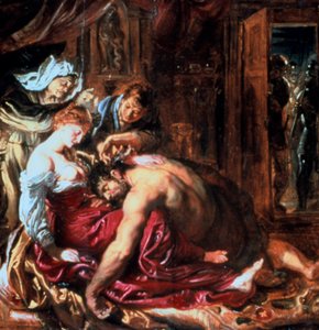 Sámson és Delila, 1609-1610 alkotó: Peter Paul Rubens