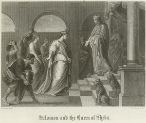 Salamon és Sába királynője alkotó: Peter Paul Rubens