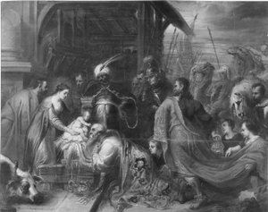 A napkeleti bölcsek imádása alkotó: Peter Paul Rubens