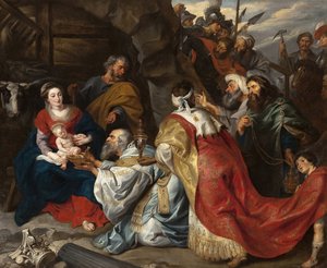 A mágusok imádása – Pieter Paul Rubens (1577-1640). Olaj, vászon, c. 1620. Mérete : 235x277,5 cm. Állami Ermitázs, Szentpétervár