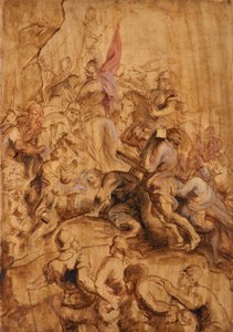 Felemelkedés a Kálváriára. A kereszthordozás alkotó: Peter Paul Rubens