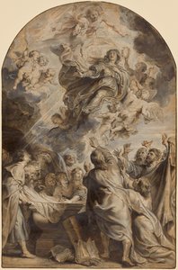 Szűz Mária mennybevétele alkotó: Peter Paul Rubens