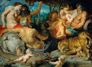 A négy kontinens, 1615 körül (olaj, vászon) alkotó: Peter Paul Rubens