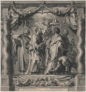 A négy evangélista alkotó: Peter Paul Rubens