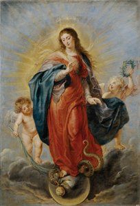 A Szeplőtelen Fogantatás alkotó: Peter Paul Rubens