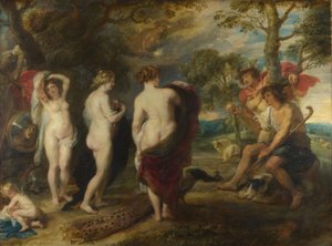 Párisz ítélete alkotó: Peter Paul Rubens