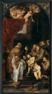 Assisi Ferenc utolsó áldozása alkotó: Peter Paul Rubens