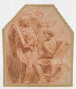 Dávid és Dániel próféták, kb. 1601-2. alkotó: Peter Paul Rubens