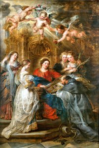 Szent Ildefonz triptichonja alkotó: Peter Paul Rubens