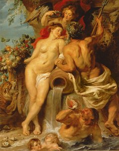 A Föld és a Víz Uniója, 1618 körül (olaj, vászon) alkotó: Peter Paul Rubens