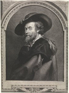Peter Paul Rubens festő (metszet) alkotó: Peter Paul Rubens