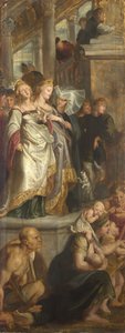 Három női tanú. Vázlat a főoltárképhez, St Bavo, Gent, 1612 alkotó: Peter Paul Rubens