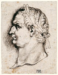 Titusz, az első tizenkét Caesar közül nyolc tíz rajzából, Giovanni da Cavino érmei után (toll és tinta papíron) alkotó: Peter Paul Rubens