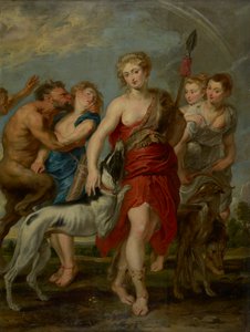 Diana és nimfái a vadászaton, 1627-8