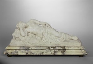 Kleopátra, 1720 körül (márvány)