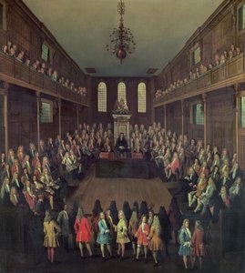 A House of Commons in Session, 1710