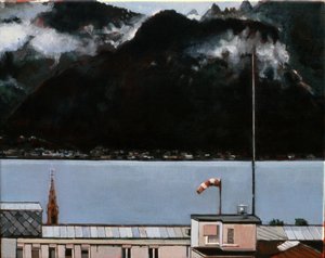Genfi-tó, 2008 (olaj, vászon) alkotó: Peter Wilson