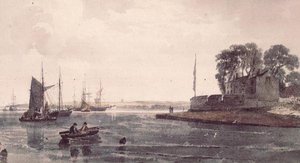 Cowes kastély alkotó: Peter de Wint