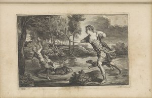 Diana az Actaeonban alkotó: Peter van Liesebetten