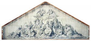 A kereszténység terjesztői, a szent királyok és szüzek alkotó: Peter von Cornelius