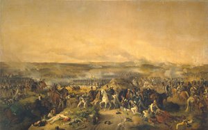 A borodinói csata 1812. augusztus 26-án, 1843