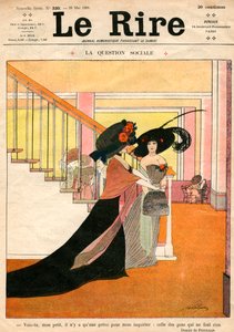 A Le Rire, avagy nevetés címlapja, 1909. május 29 alkotó: Petitjean