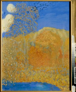 ""Terres inondees"" (Örvizek) Peinture de Pjotr Savvich Utkin (1877-1934) 1908 Méret: 72x55,9 cm Állami Tretyakov Galéria, Moszkva