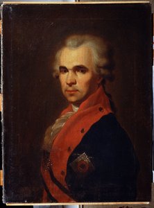 Vaszilij Popov államtitkár portréja. Petro Szemjonovics Drozdin (1745-1805) festménye. Olaj, vászon, 66 x 48 cm alkotó: Petr Semenovich Drozhdin