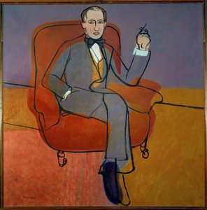 Arthur Lurie zeneszerző (olaj, vászon) alkotó: Petr Vasilyevich Miturich