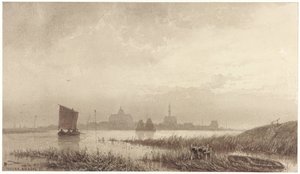 Veere kilátása alkotó: Petrus Franciscus Greive