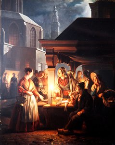 A halas bódé (olaj, tábla)