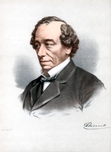 Benjamin Disraeli, Beaconsfield 1. grófja, brit konzervatív államférfi, 1890.